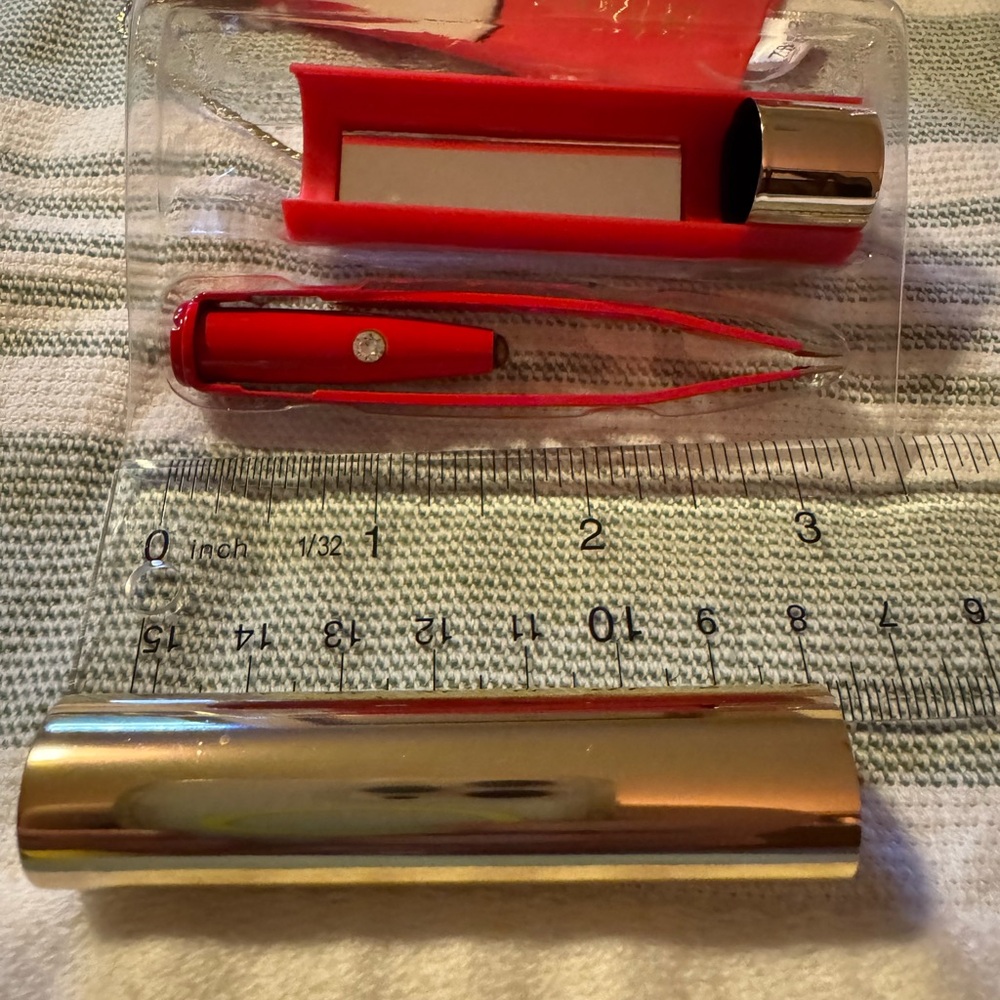 La-Tweez Gold Pro Illuminating Tweezers + Diamond Dust Tips - Picture 12 of 14